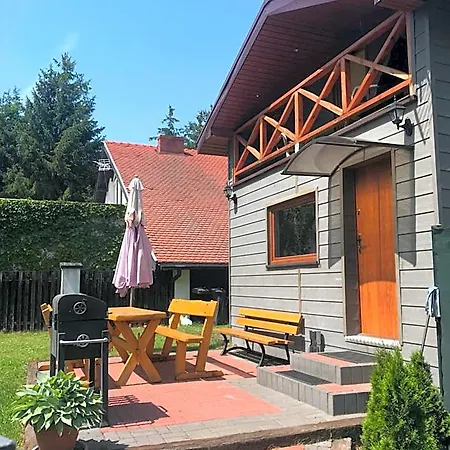 بيت خشبي Letniskowy Nad Jeziorem W Steszewku Steszewko