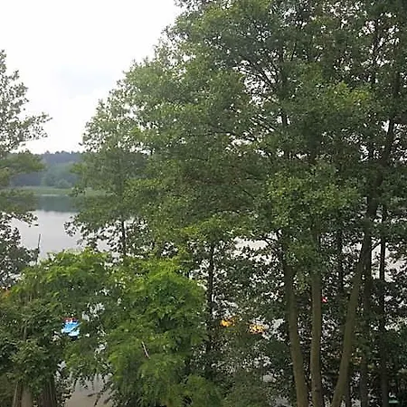 بيت خشبي Letniskowy Nad Jeziorem W Steszewku *