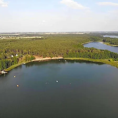 بيت خشبي Letniskowy Nad Jeziorem W Steszewku Steszewko