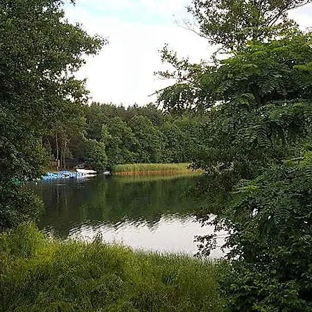 بيت خشبي Letniskowy Nad Jeziorem W Steszewku Steszewko