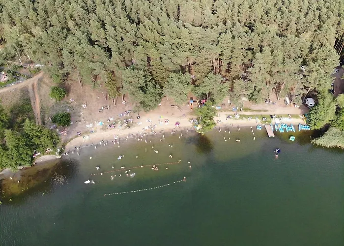 Деревянный коттедж Letniskowy Nad Jeziorem W Steszewku *